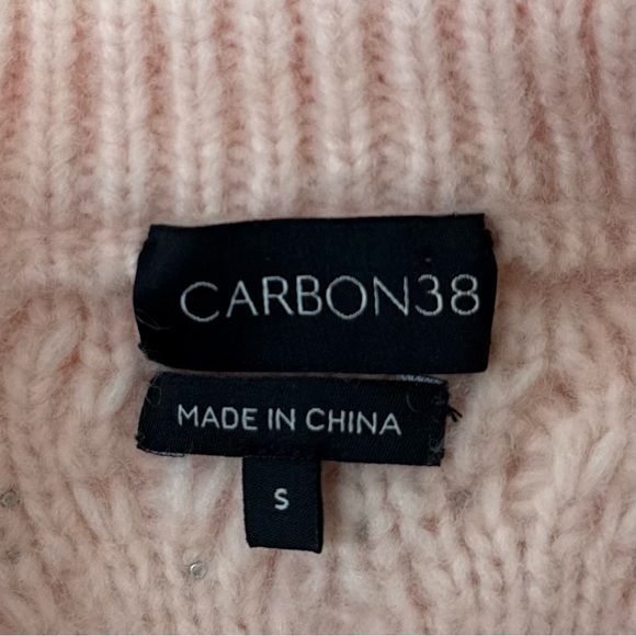 Carbon38 Pearl Embellished Sweater - Rose Cloud - Picture 12 of 13